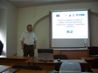 Training Course on the Nowcasting and forecasting of the marine dynamics, NATO Caspian Sea Project, Sevastopol, Ukraine, July 2006